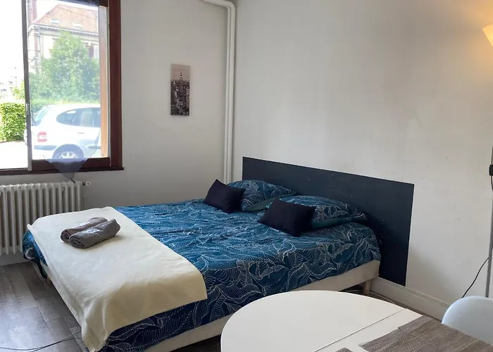 Studio 32 - Residence Beausejour - Fibre Wifi - Proche Centre Ville